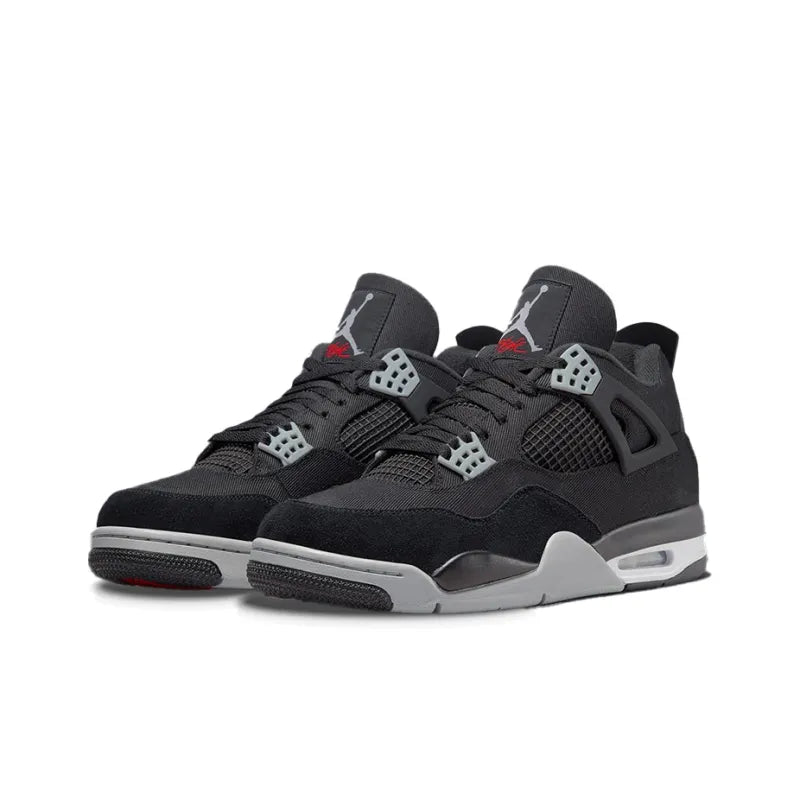 JORDAN 4 RETRO SE BLACK CANVAS