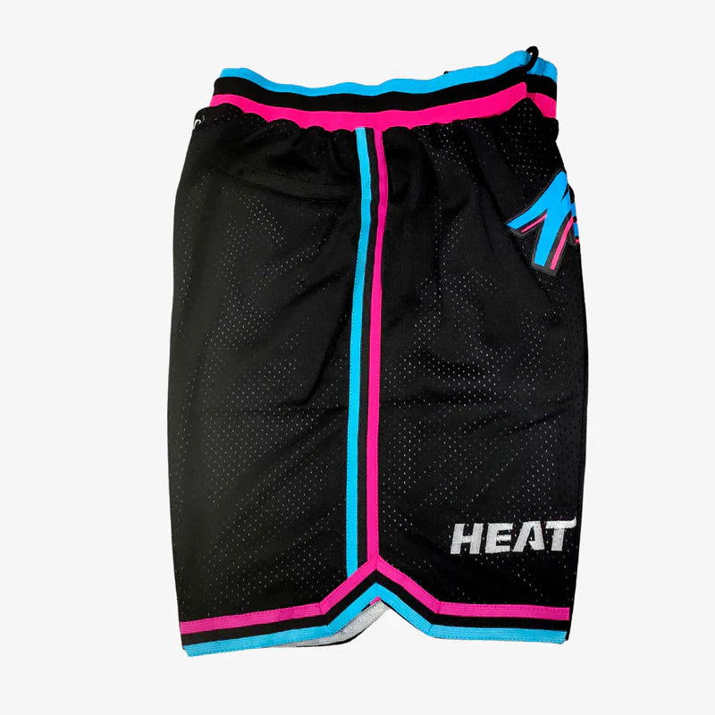 Heat New Era Shorts Black