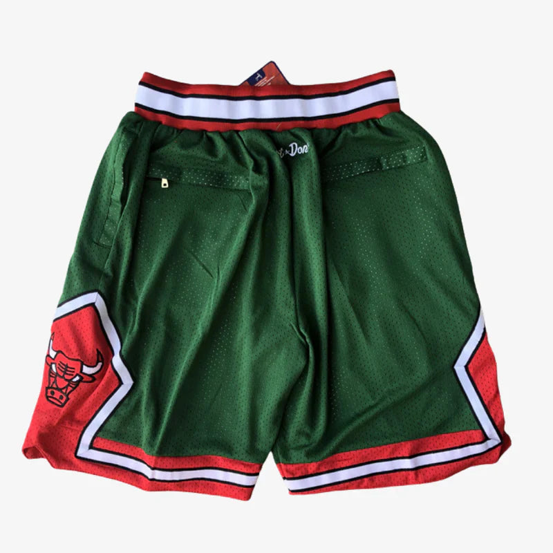 Bulls New Era Shorts Green