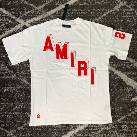 AMIRI Flocked Hockey Skater T-Shirt