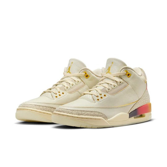 Air Jordan 3 Retro SP 'J Balvin Medellín Sunset' Multi-Color Sneakers with Premium Quality