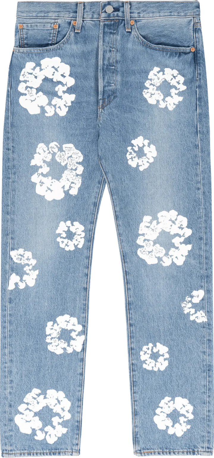 Denim Tears x Levi’s Light Wash Denim Blue