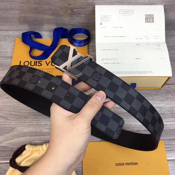 LOUIS VUITTON - CANVAS BELT