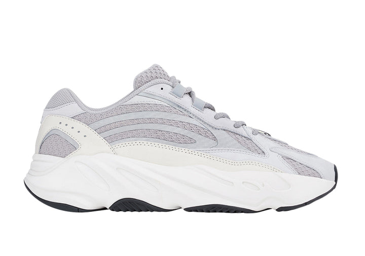 Adidas Yeezy 700 V2 Static Sneakers in White Grey - Reflective Wave Design, January 2018 Release