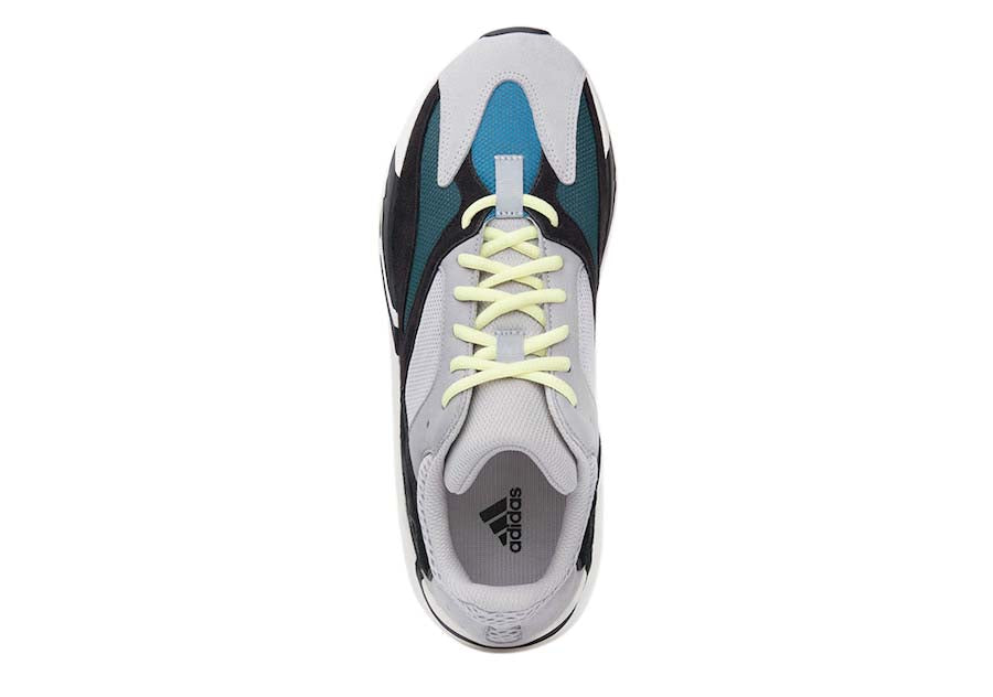 Adidas Yeezy 700 Wave Runner Solid Grey Sneakers with Unique Design and Multicolor Accents