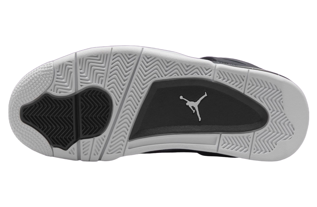 Air Jordan 4 Fear 2024 - Black, White, Cool Grey, Pure Platinum, with Iconic Quote Insole Detail